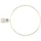 36 Pack: Macramé Brass Ring by Loops & Threads®